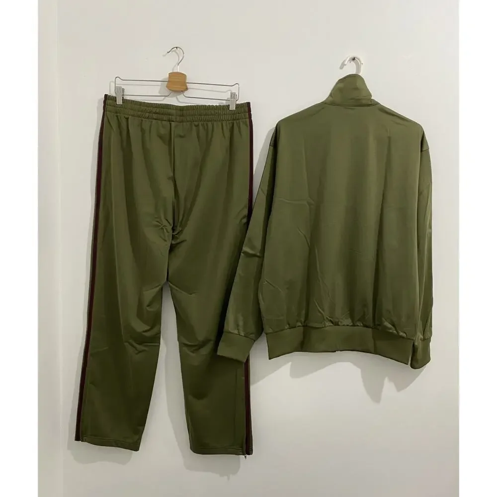 Adidas Originals Classics Firebird Tracksuit Focus Olive Maroon Size XL